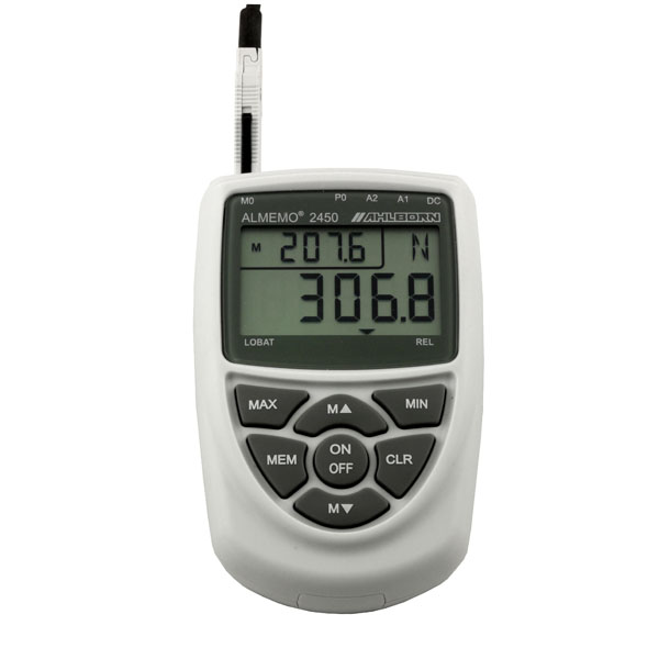 Handanzeige Almemo 2450-1L, gebraucht inkl. Stecker und Justage