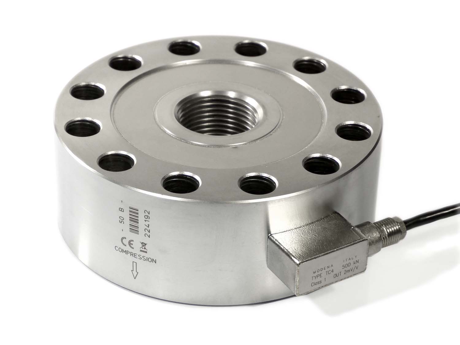 Sale: Kraftaufnehmer 500kN, gebraucht
