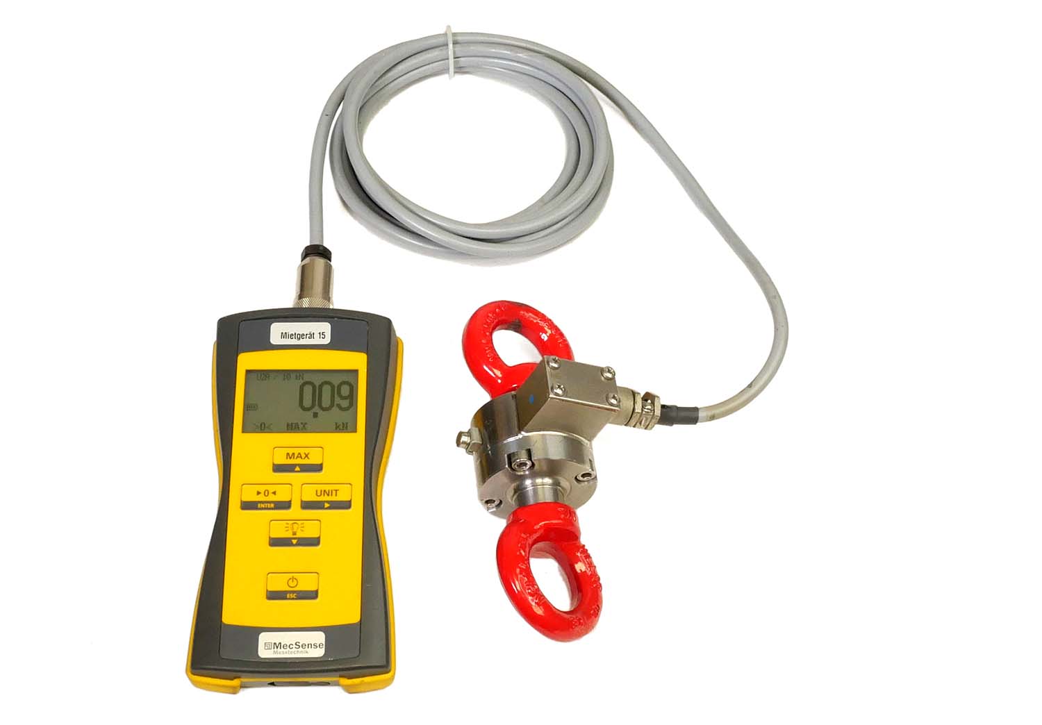 Mieten Zug-Kraftmessgerät 10 kN