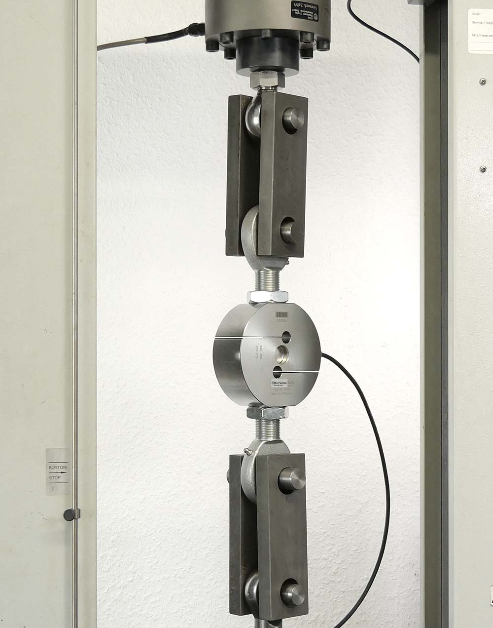 Werkskalibrierung Zugkraft 100kN Nennkraft Werkskalibrierung Zugkraft 100kN Nennkraft